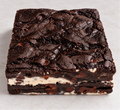 Midnight Sin black cocoa brownie stuffed with marshmallow fluff