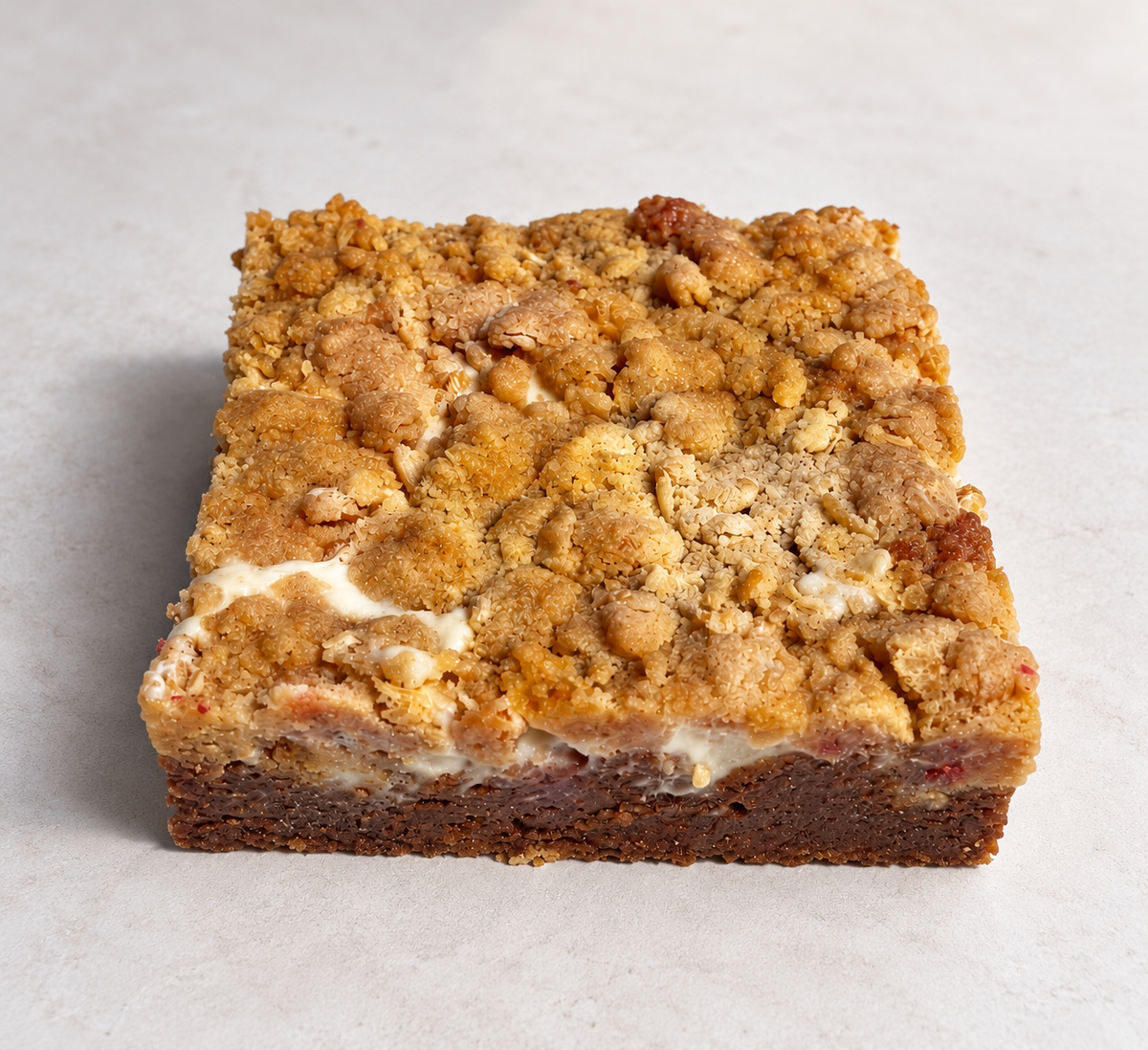 Pumpkin Patch pumpkin spice blondie with cream cheese swirl and oat streusel